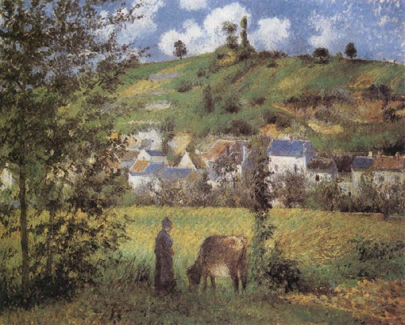 Camille Pissarro Landscape at Chaponval China oil painting art